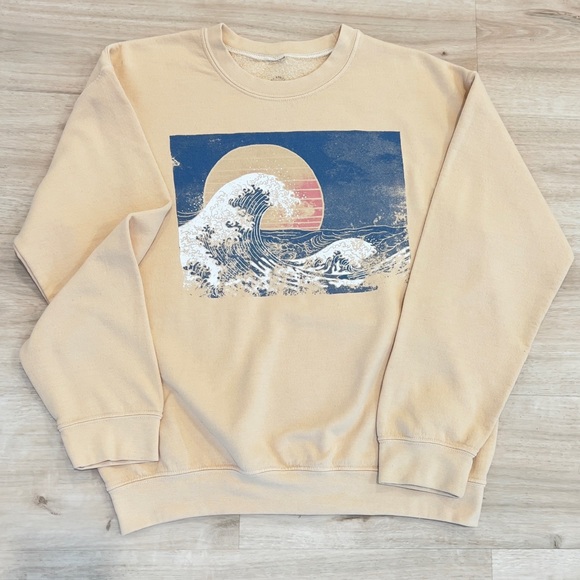 PacSun Tops - The Great Wave Off 🌊 Sweatshirt